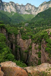 河南辉县轿顶山风景