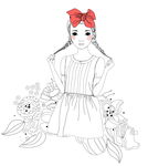 卡通女孩