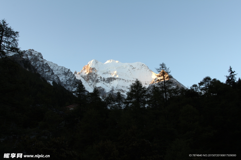 稻城雪山 稻城风光 稻城亚丁