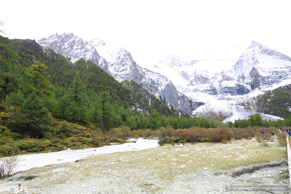 稻城雪山 稻城风光 稻城亚丁