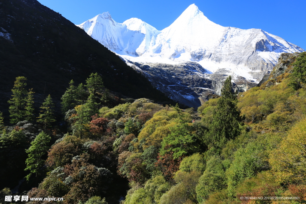 稻城雪山 稻城风光 稻城亚丁