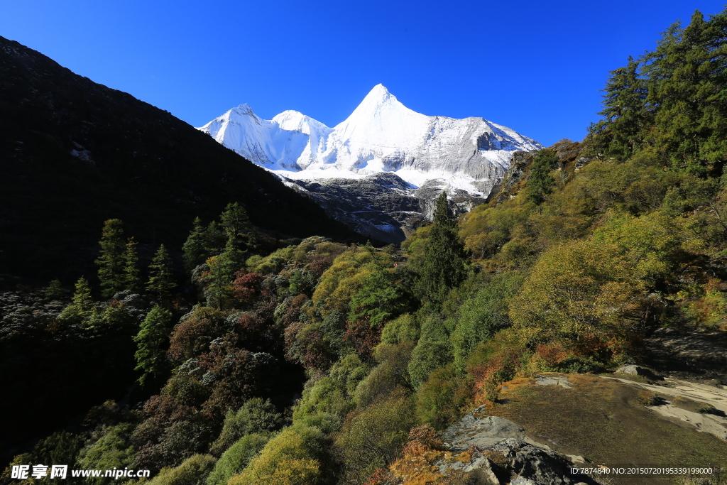 稻城雪山 稻城风光 稻城亚丁