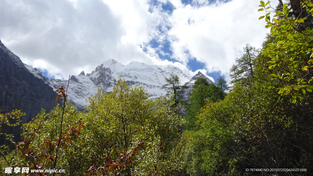 稻城雪山 稻城风光 稻城亚丁