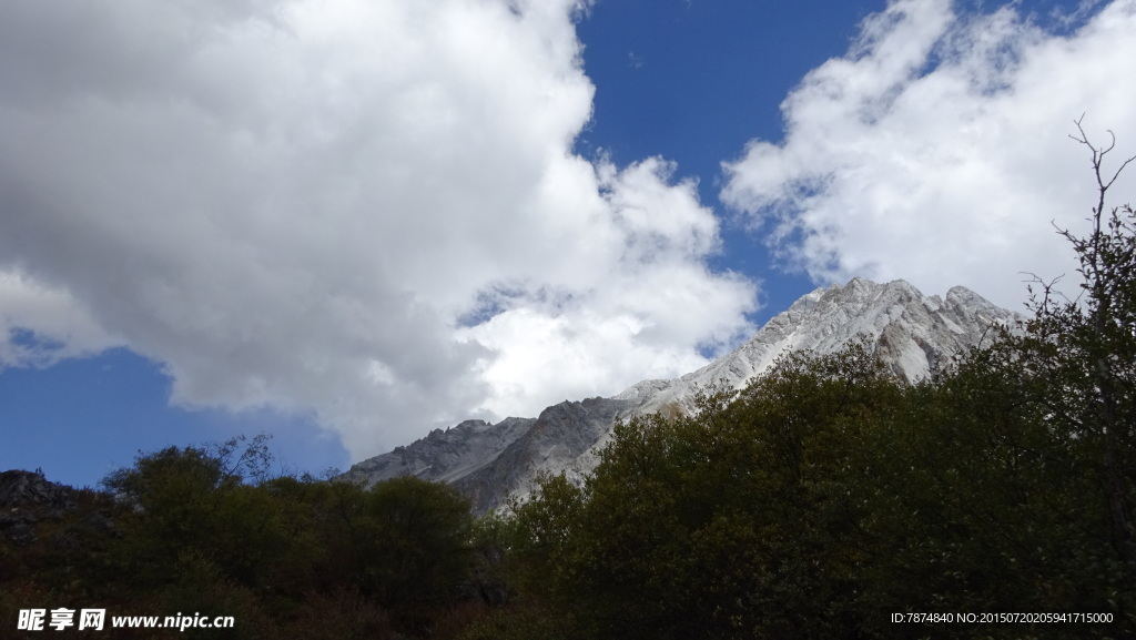 稻城雪山 稻城风光 稻城亚丁