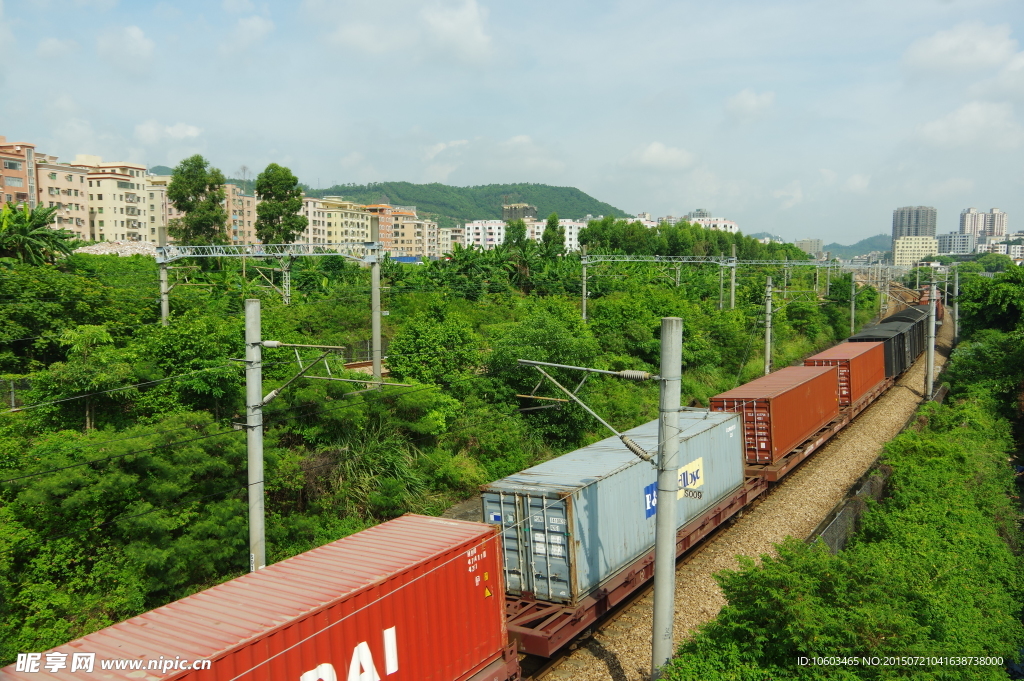 中国铁路 货运列车