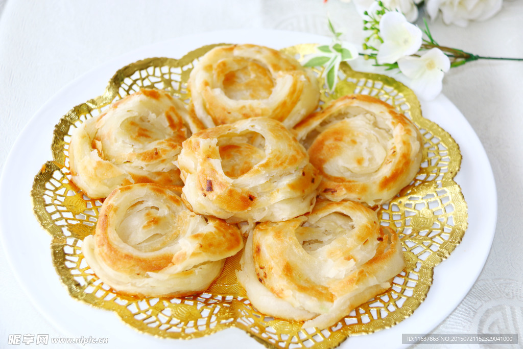 家常葱油饼