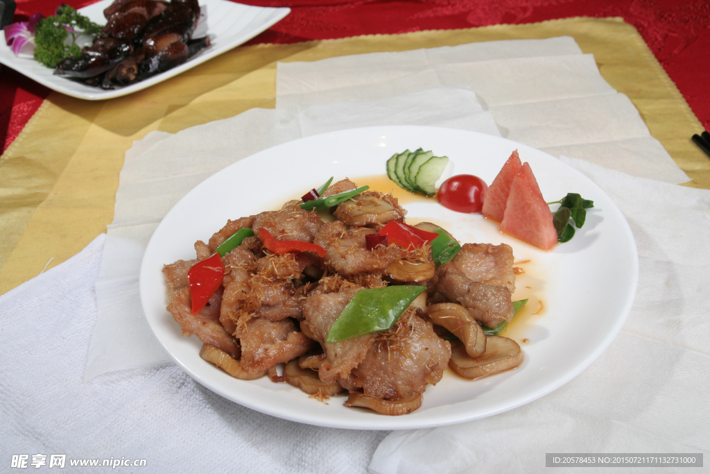 杏鲍菇鹿颈肉