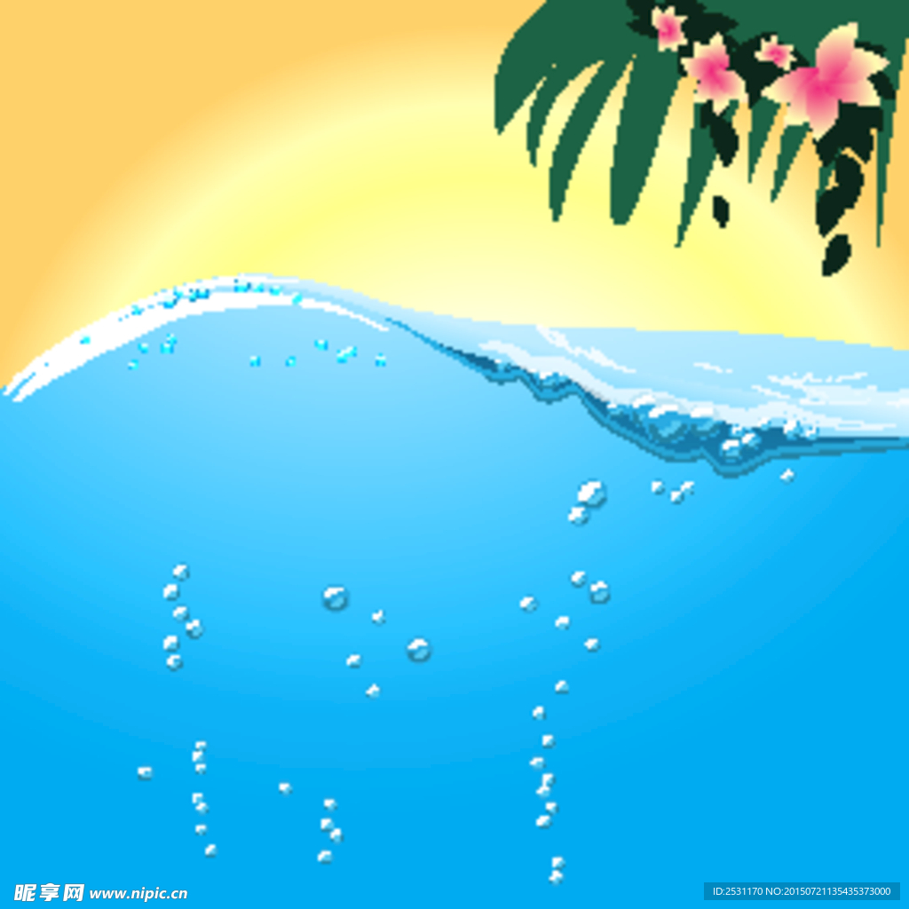 夏日背景