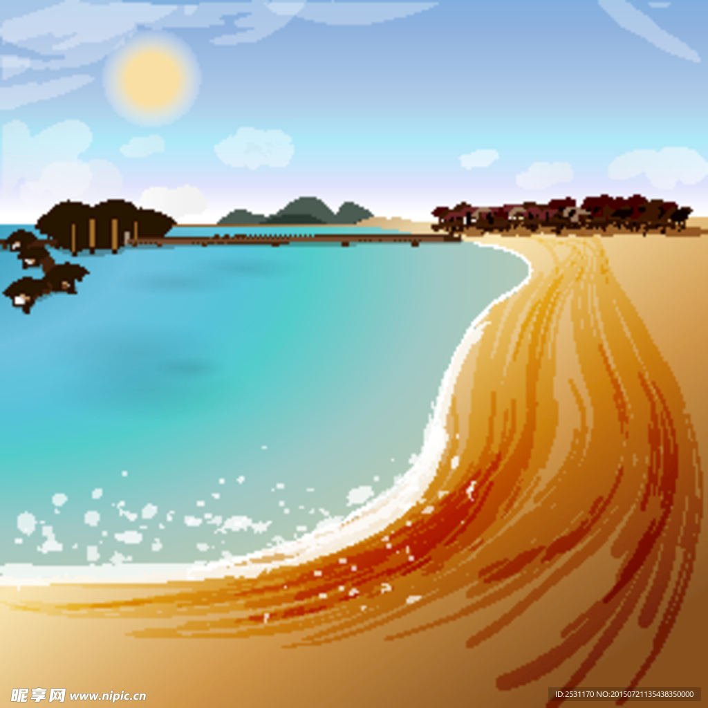 夏日背景