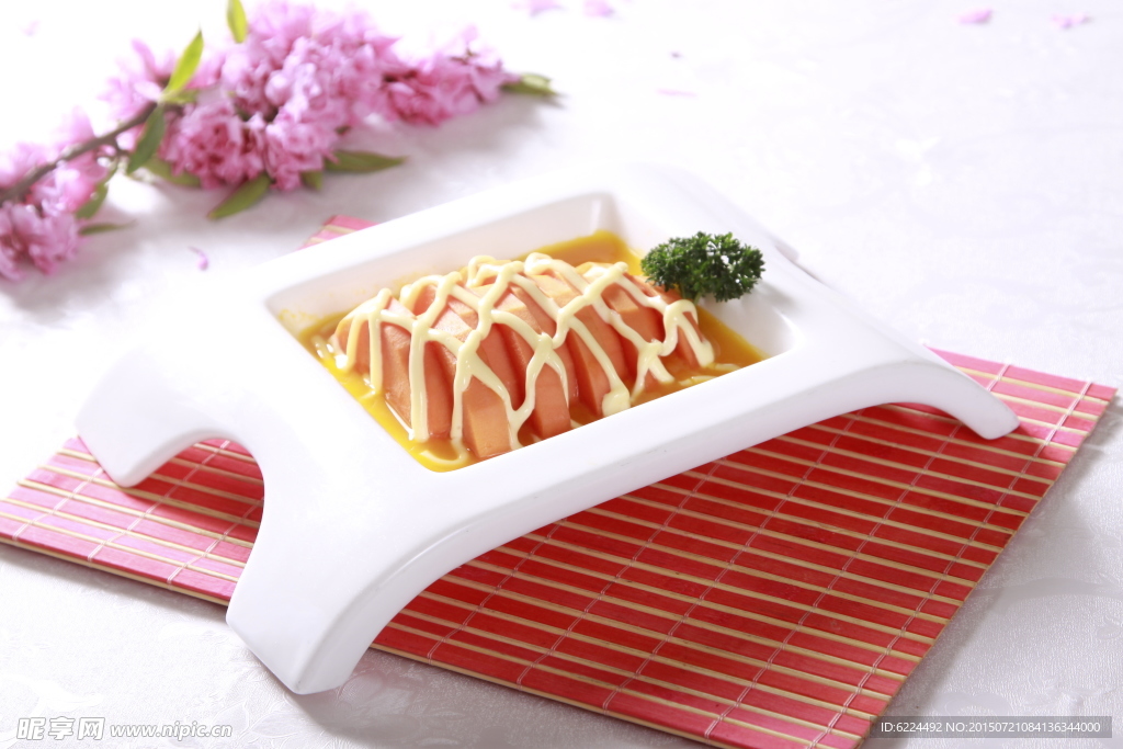 橙汁木瓜