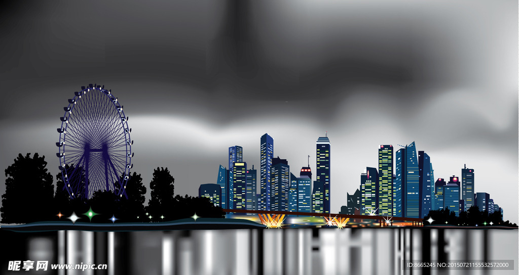 夜晚城市