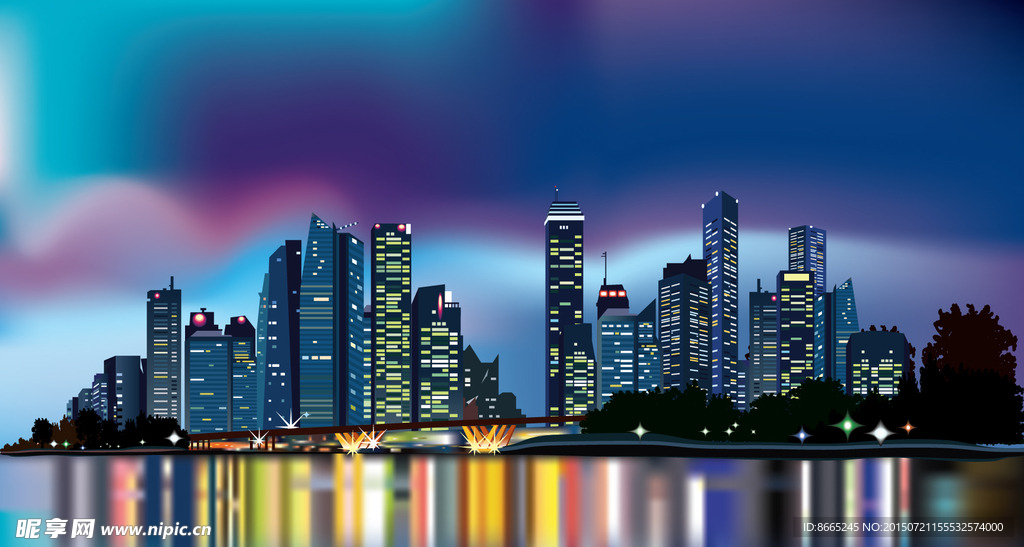 夜晚城市