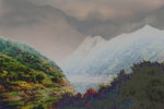雨后 山水风景