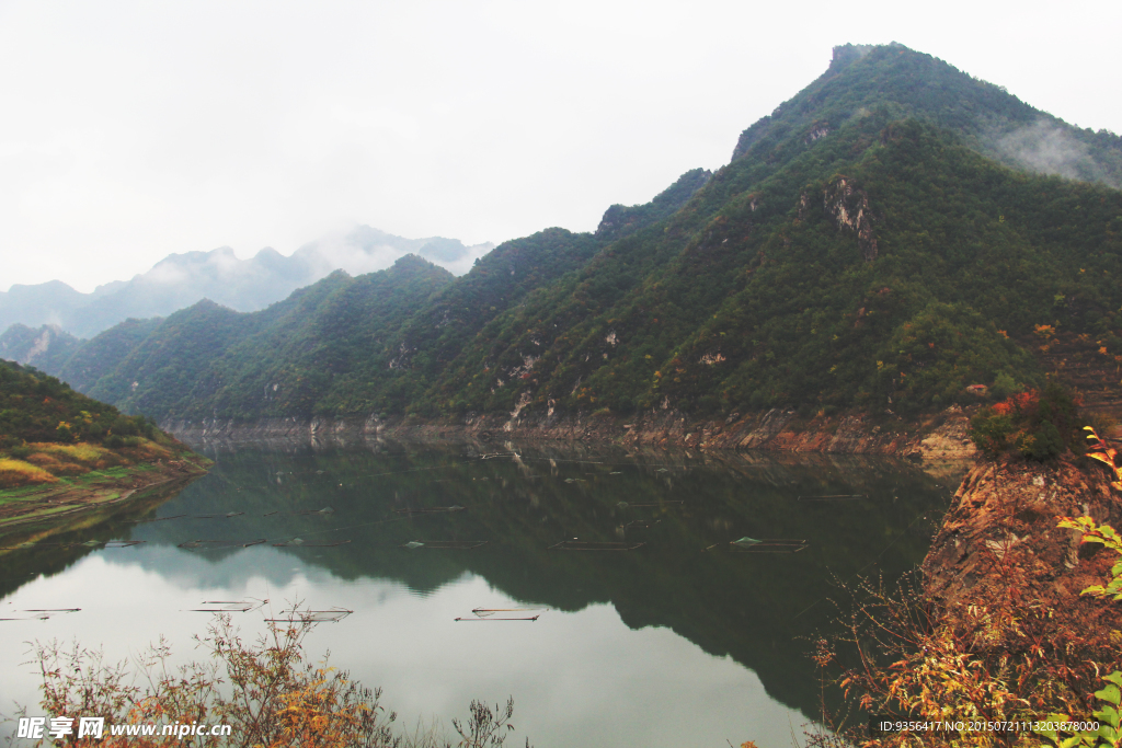 雨后 山水风景