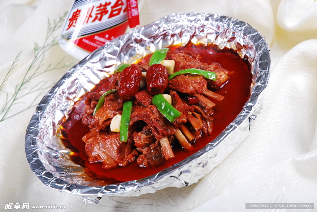 香辣锅羊排