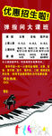 琴 易拉宝