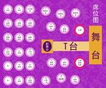 婚礼席位图