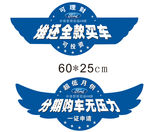 福特车身贴