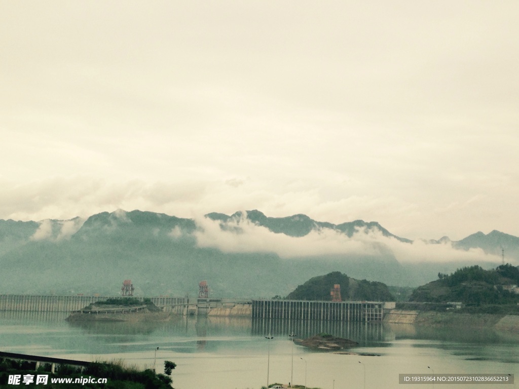 宜昌三峡山水风景