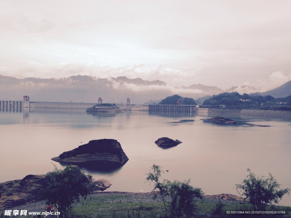 宜昌三峡山水风景