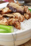 冬菇滑鸡煲仔饭