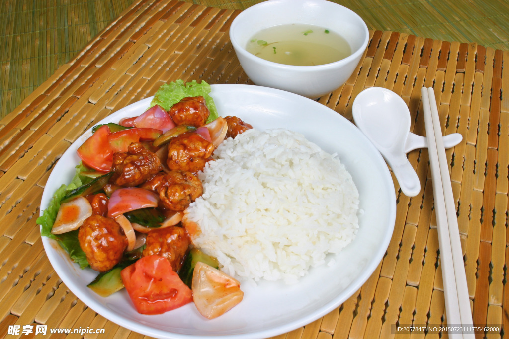 咕咾肉饭