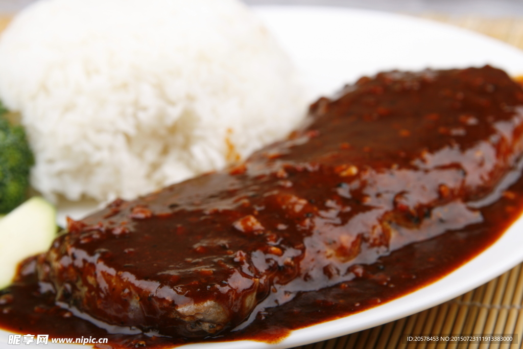 黑椒牛扒饭