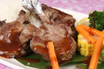 烤羊排饭