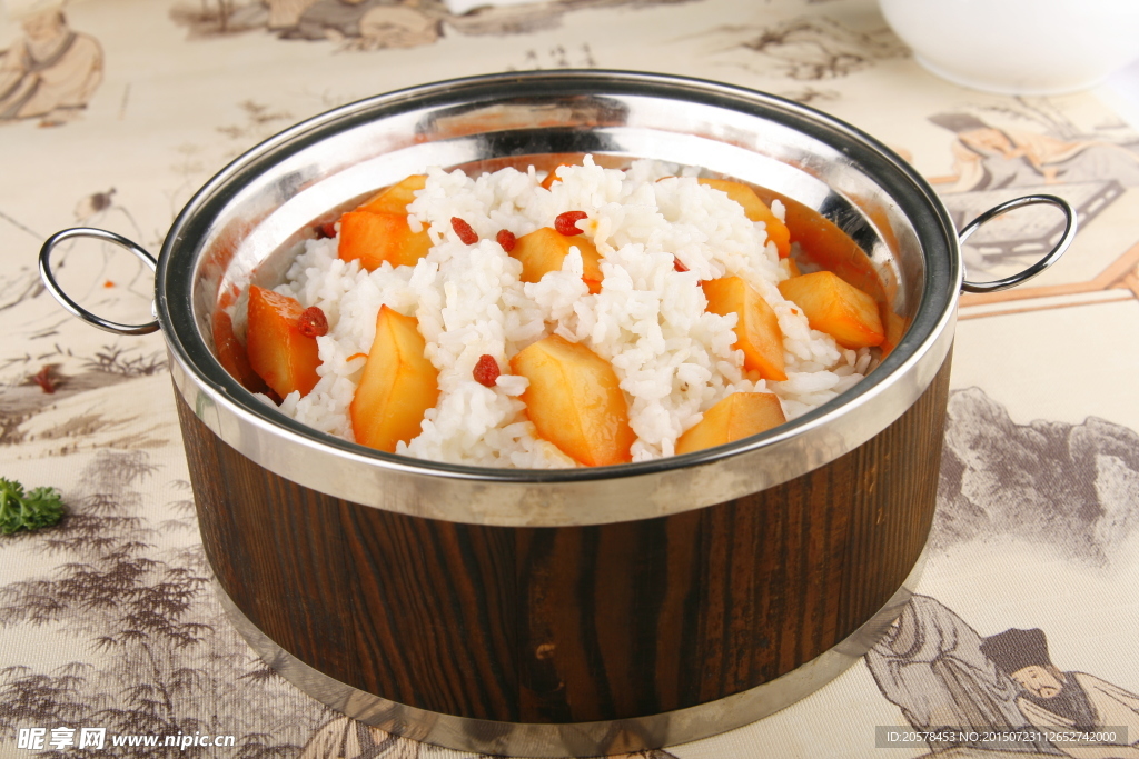 农家红薯饭