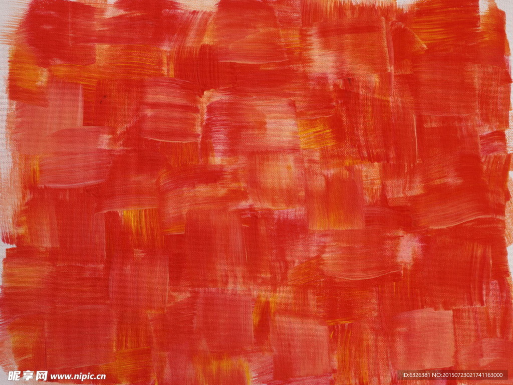 油画花纹背景质感融图