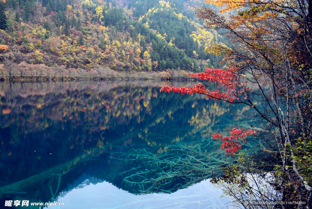 九寨沟风光