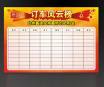 展板 制度 订车榜