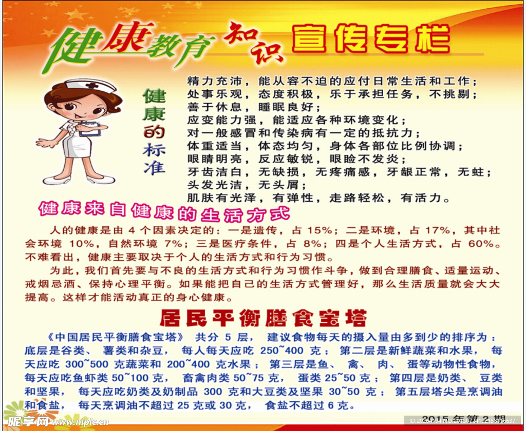 健康教育宣传栏