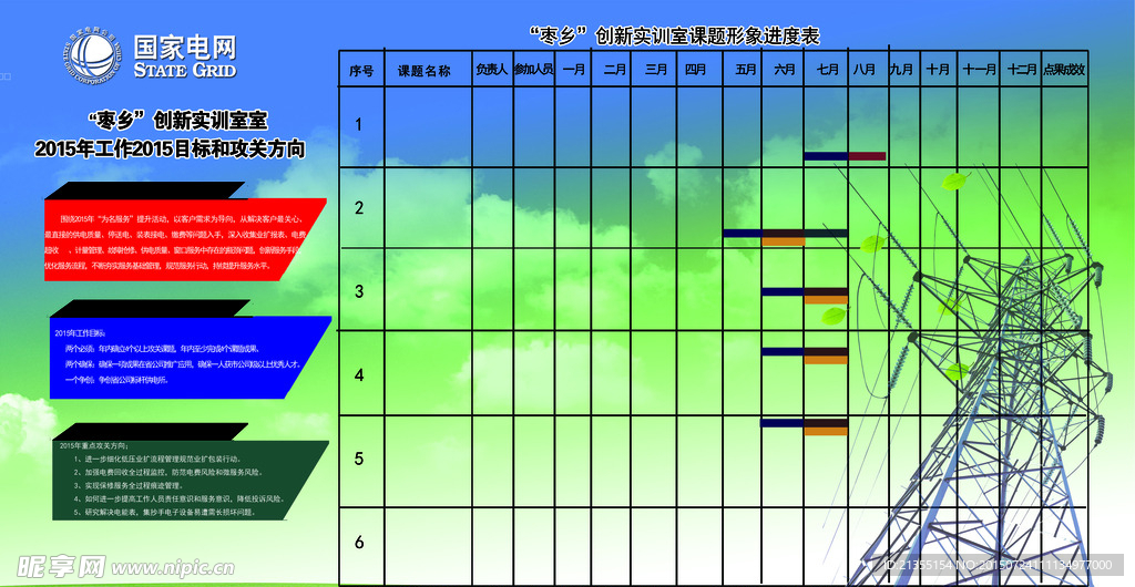 电网展板
