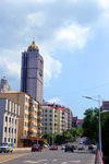 市区街道摄影图片