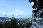 城市楼房远景图片