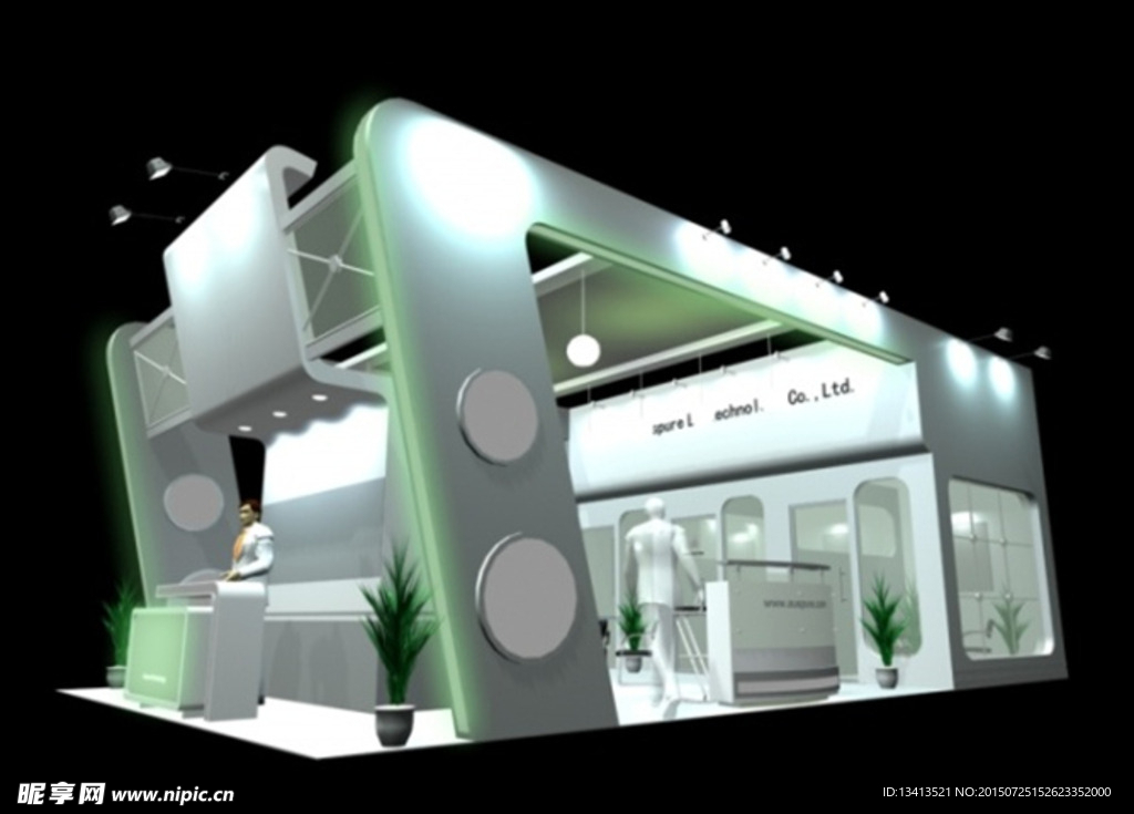 3D展览模板