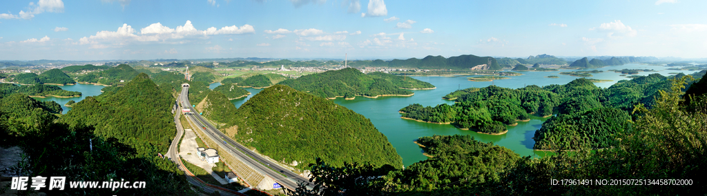 唯美祖山湖