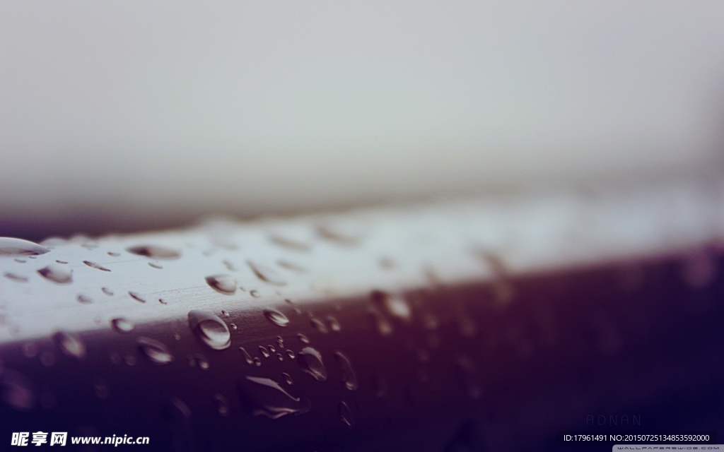 唯美雨滴