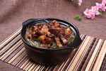 红烧肉炖干豆角