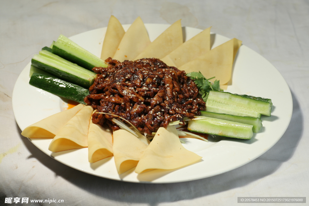 京酱鸭丝
