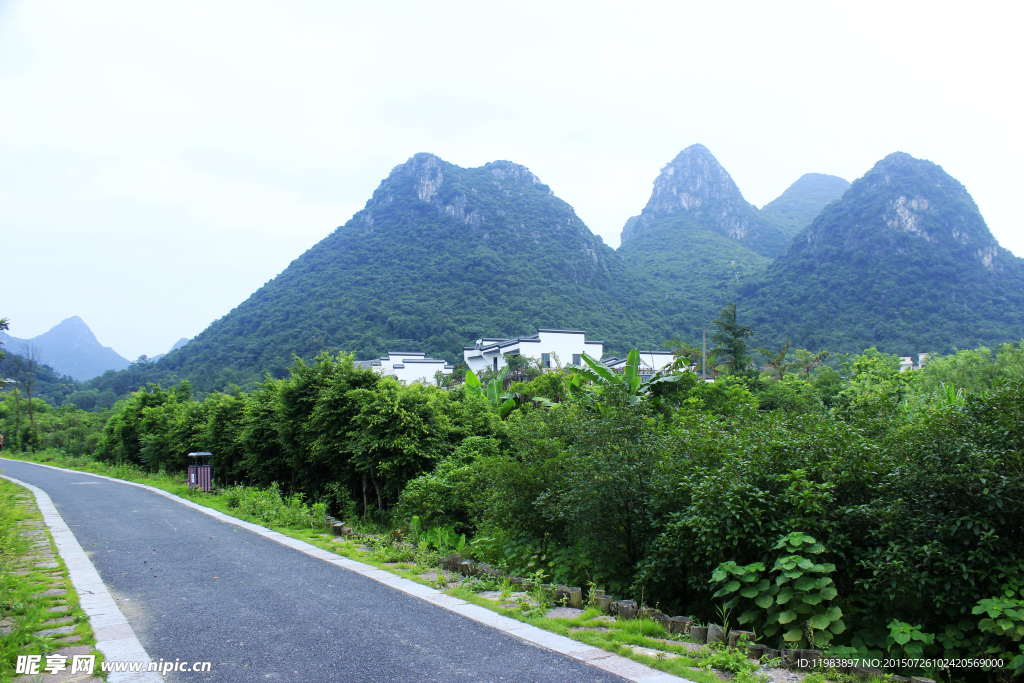 桃花湾景区风光