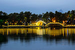 桂林榕湖夜景