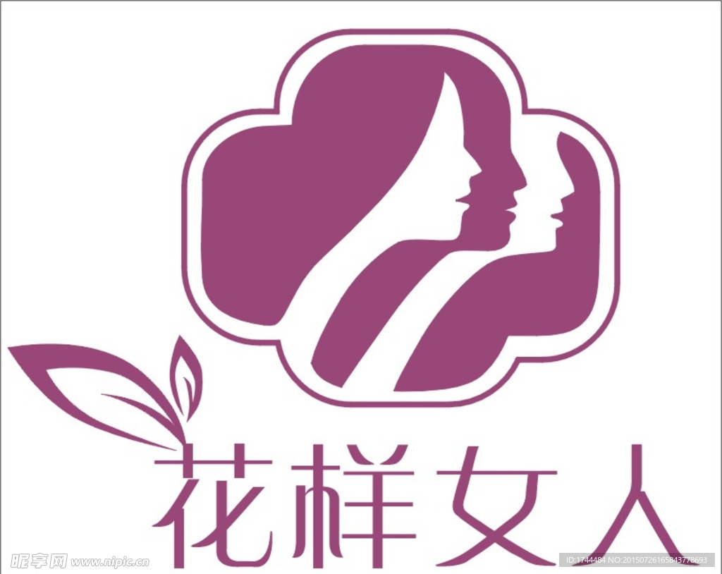 女人logo设计图__女性妇女_人物图库_设计图库_昵图网nipic.com