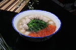 菠菜汆丸子