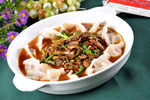 饺子烩鳝鱼