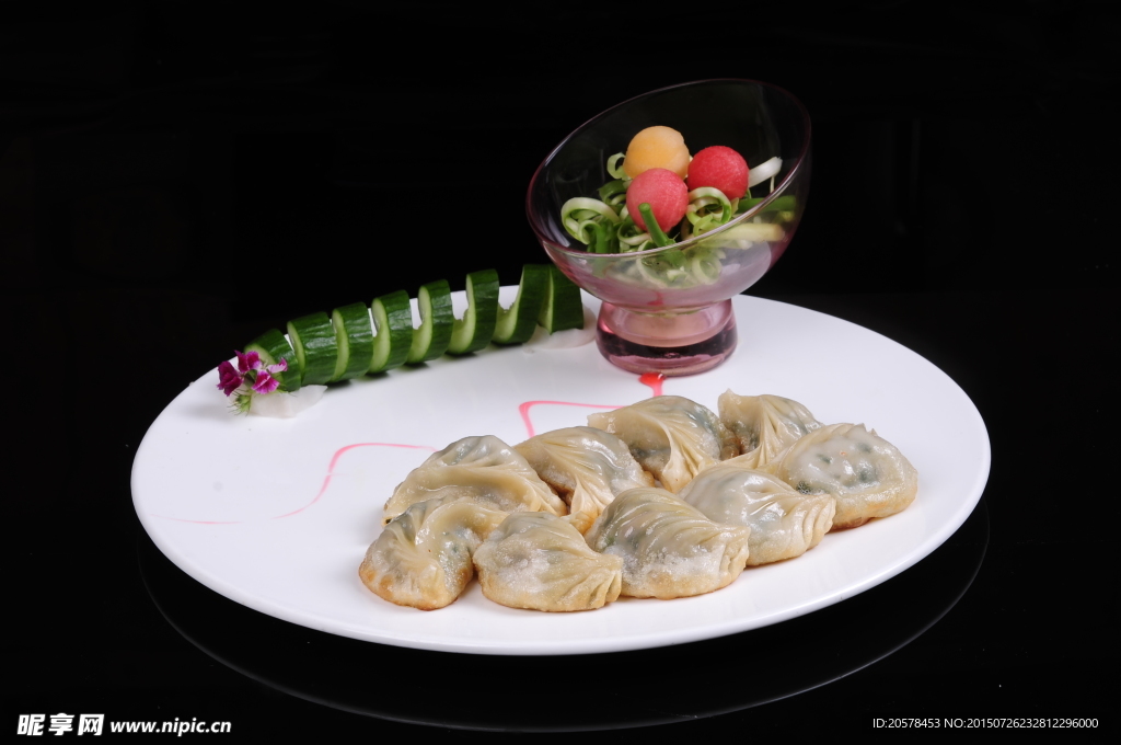 韭菜煎饺