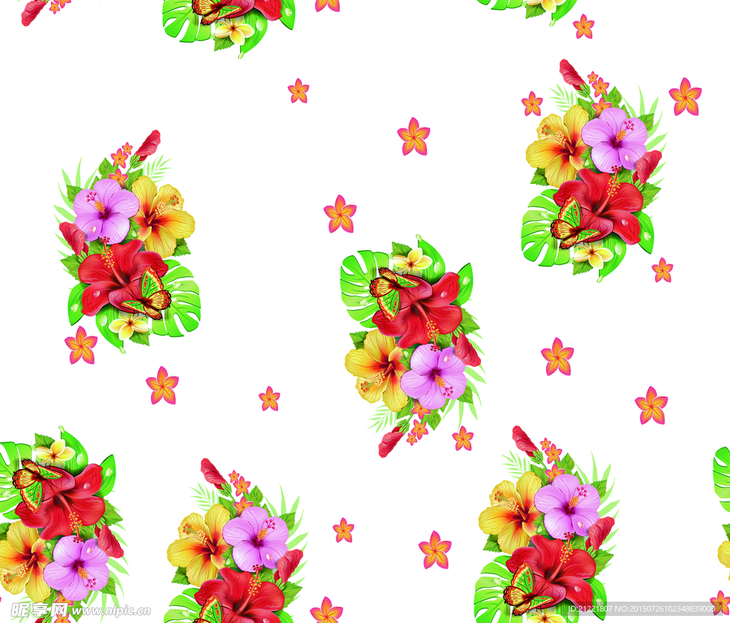 五角星花朵