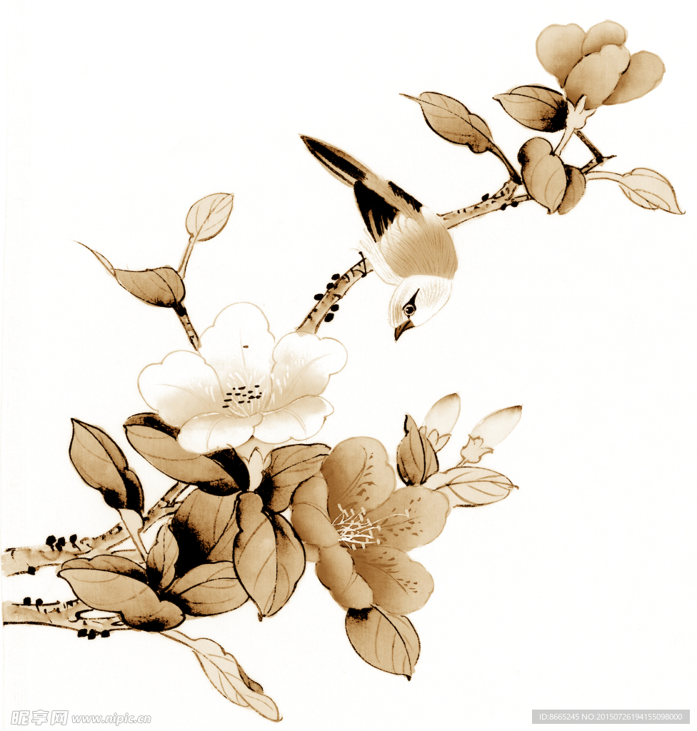 工笔花鸟