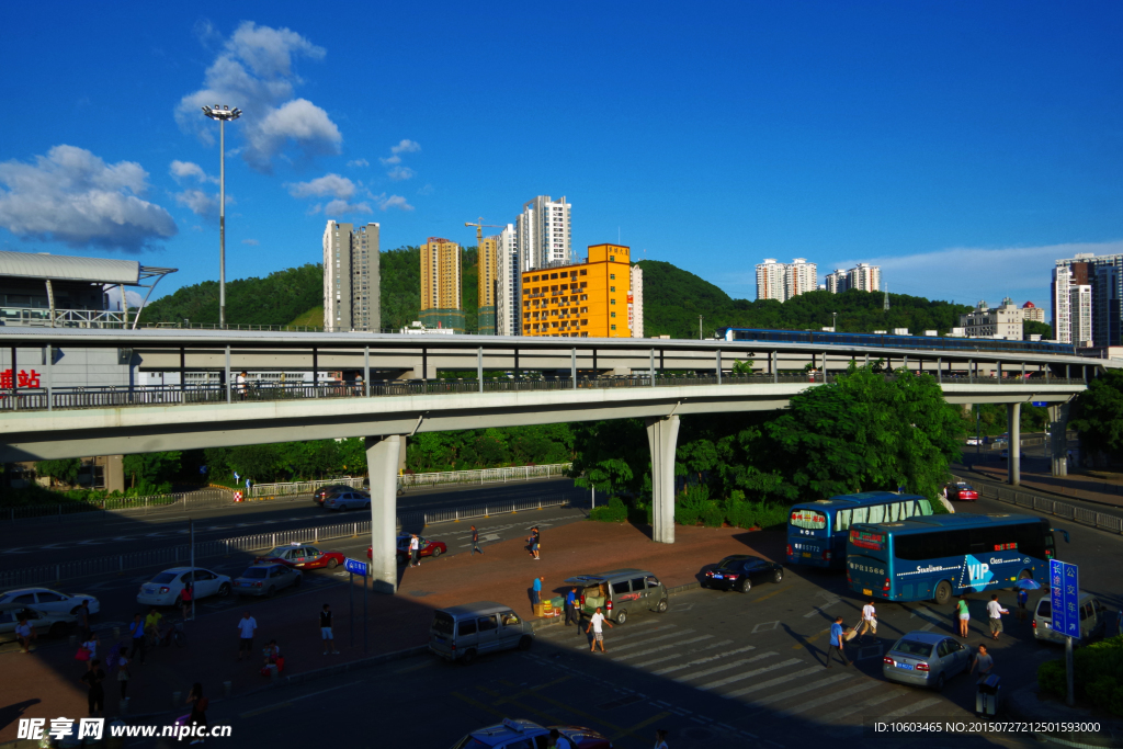 中国铁路 车站路桥